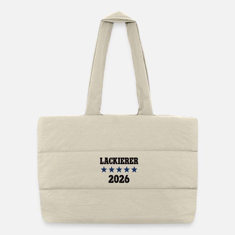 Painter 2026 Occupation Paint Shop Apprenticeship Apprentice Puffer Shopping Bag
