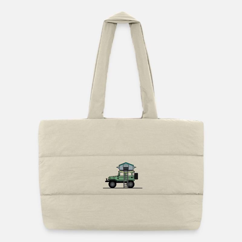 dors au-dessus Sac shopping matelassé