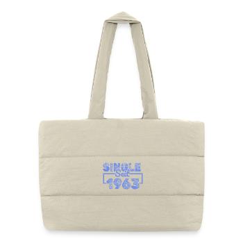 seit 1963 - Puffer-Einkaufstasche - Naturweiß - Vorne
