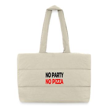 Party - Puffer Shopping Bag - natural - Front
