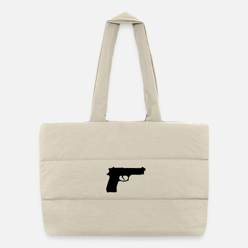 Gun Puffer Shopping Bag