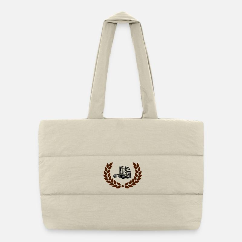  Truck - Puffer Shopping Bag - natural