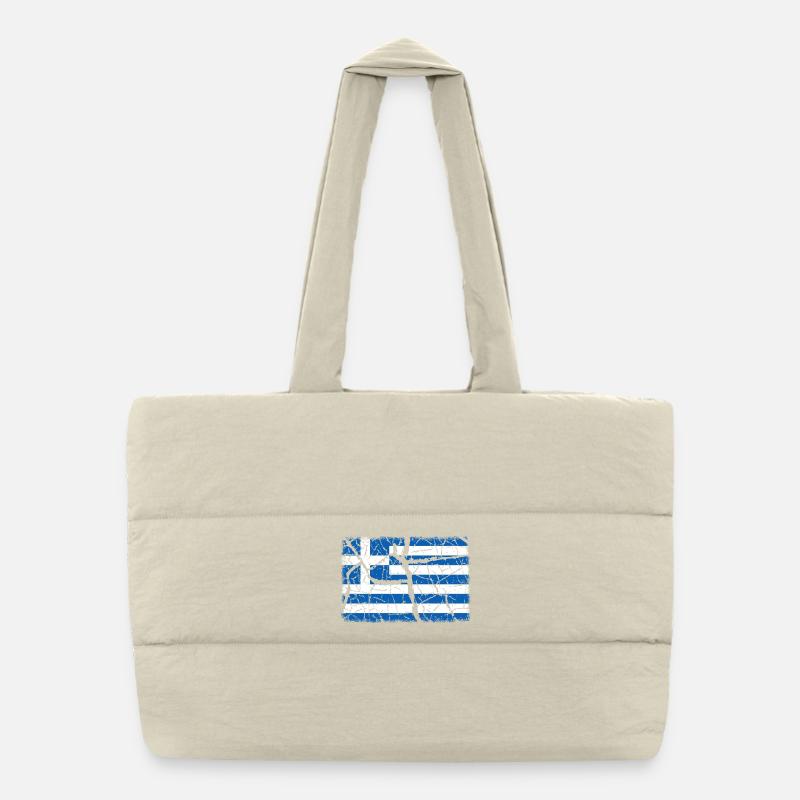 Grèce Sac shopping matelassé