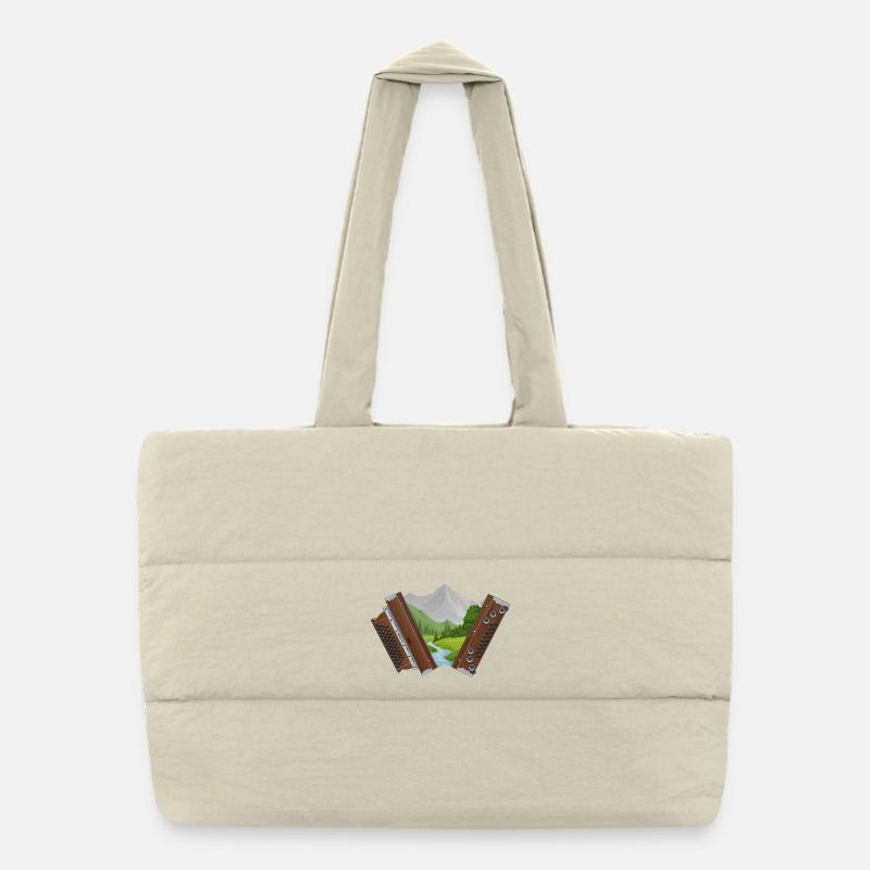 Accordéon de Styrie Gebirgsbach | Ziach ON ! Sac shopping matelassé