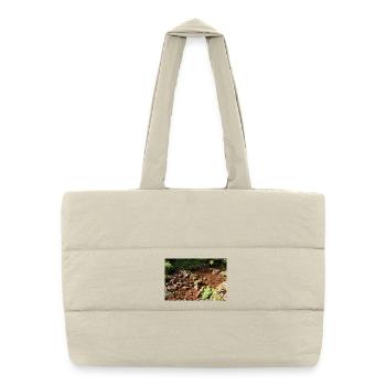 Black Forest Forest Stream - Puffer Shopping Bag - natural - Front