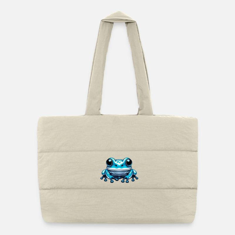 Grenouille Sac shopping matelassé