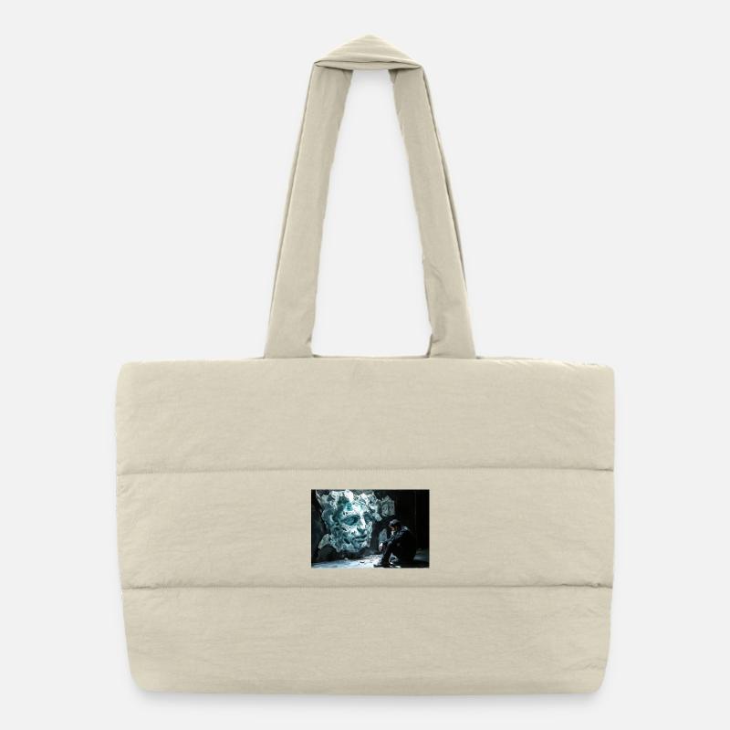 Rock Face et l’Homme Réfléchi Sac shopping matelassé