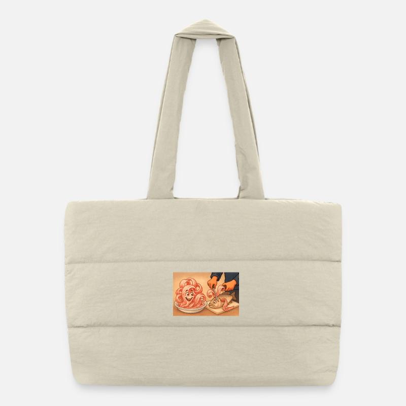 Struganina - Far North Puffer Shopping Bag