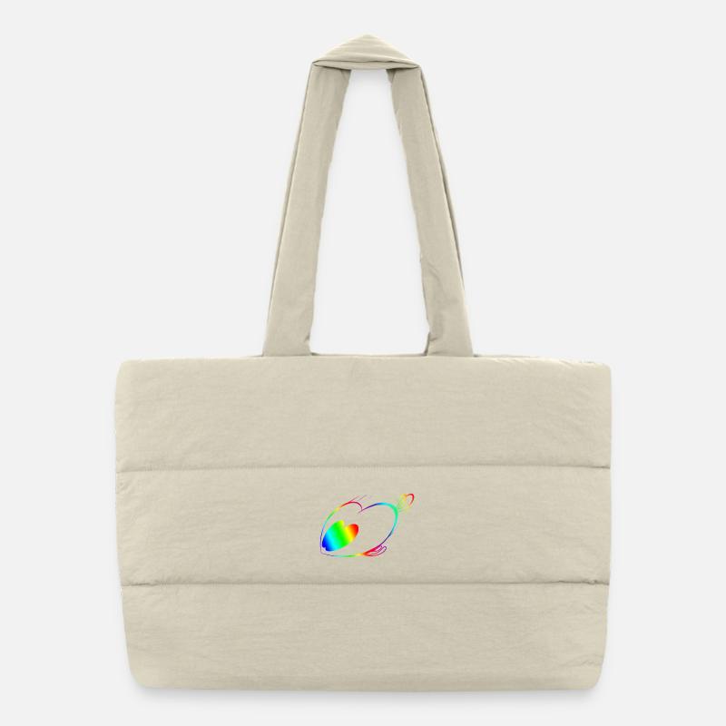 Filou speed arc en ciel Sac shopping matelassé