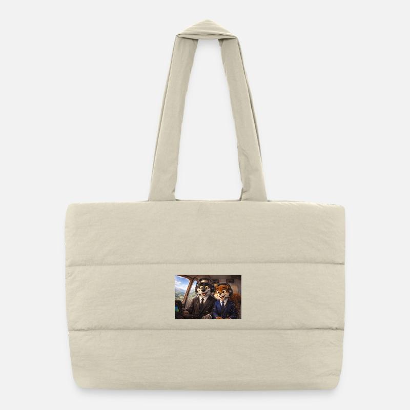 Sac shopping matelassé