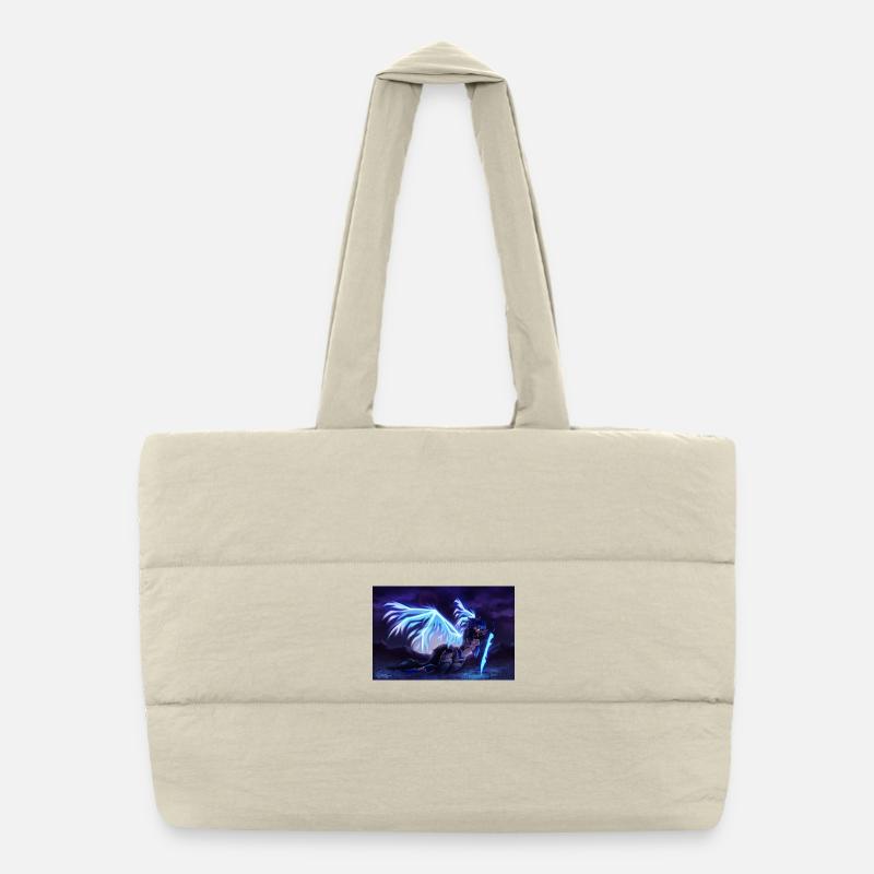 Alóe - Fallen Angel (by Bunneko_Arts) Puffer Shopping Bag