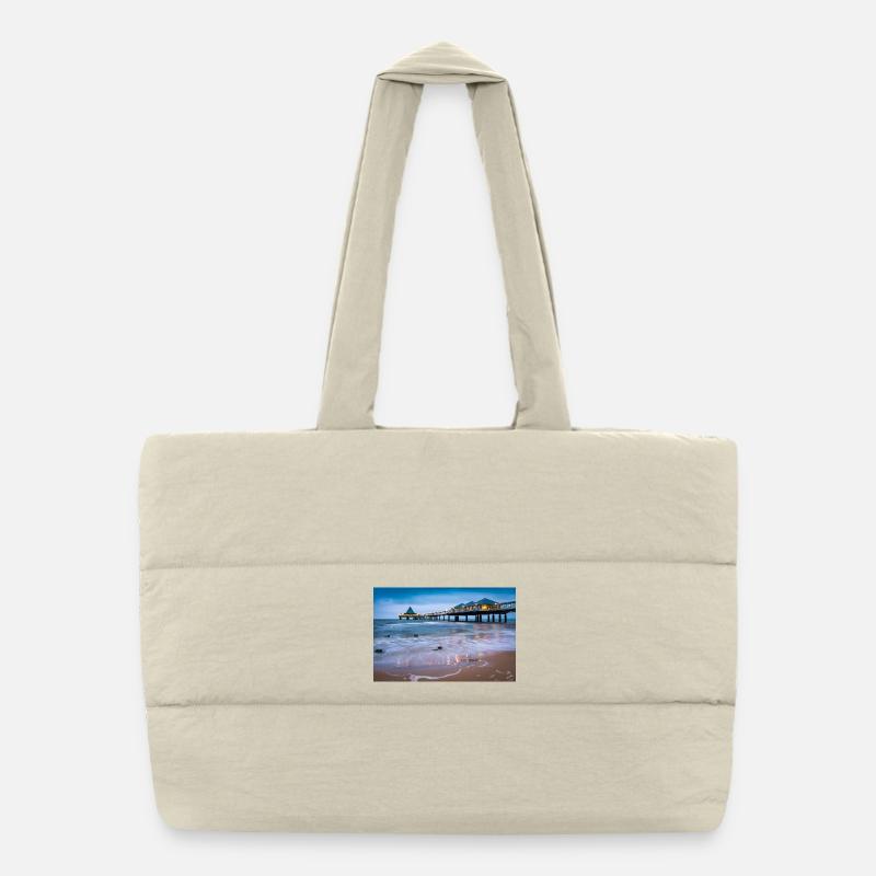 Quai Heringsdorf avec lumières Sac shopping matelassé
