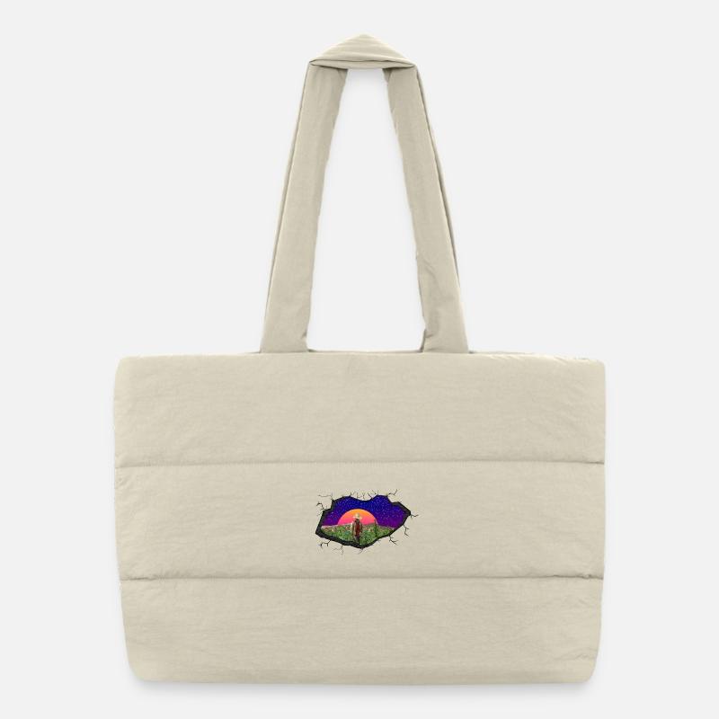 Weed Farmer Puffer Shopping Bag