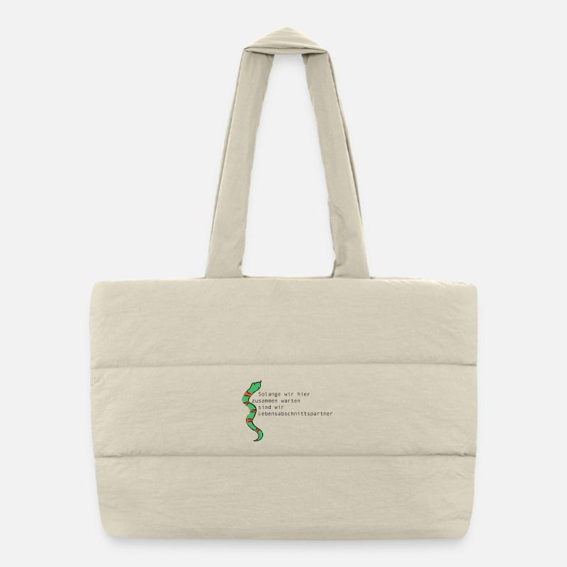 LEBENSABSCHNITTSPARTNER Puffer-Einkaufstasche