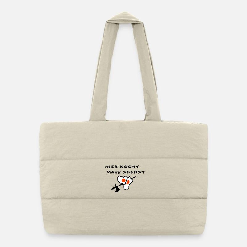 Koch Puffer-Einkaufstasche