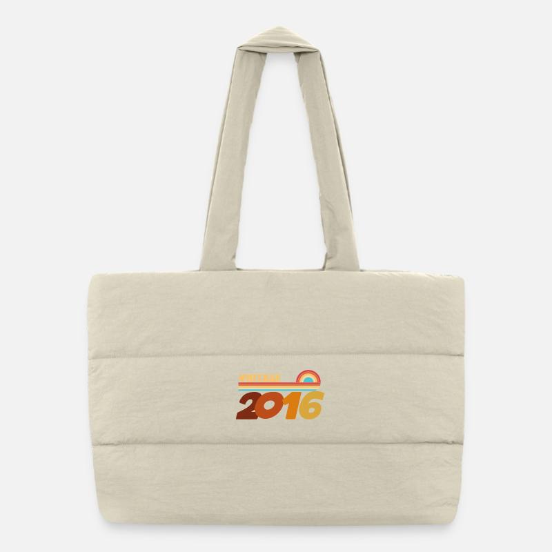 10 Years 2016 Rock Style T-Shirt Puffer Shopping Bag