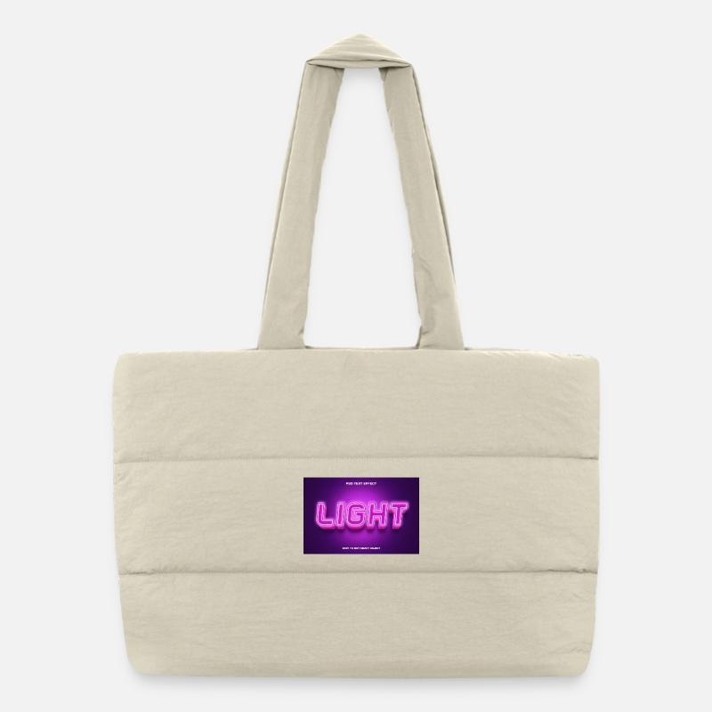 Sac shopping matelassé