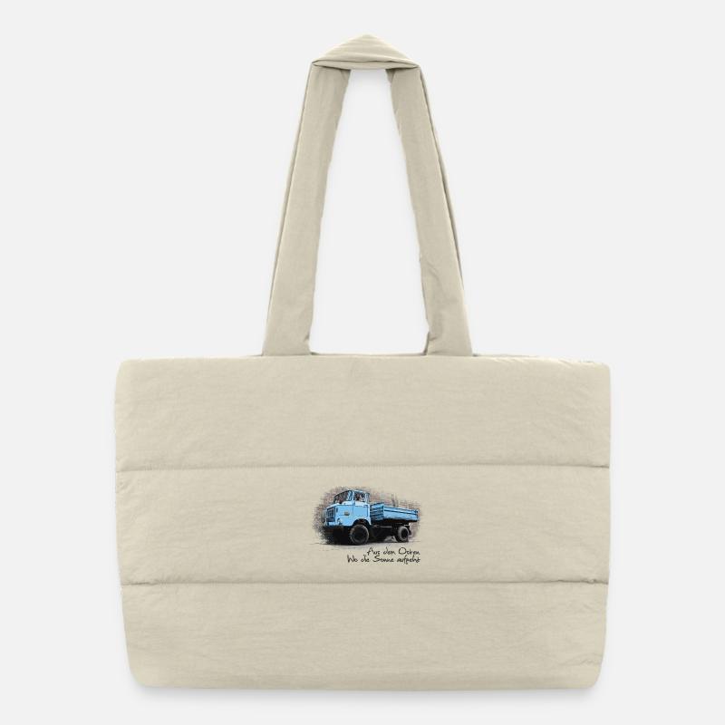 W50 Tipper Puffer Shopping Bag