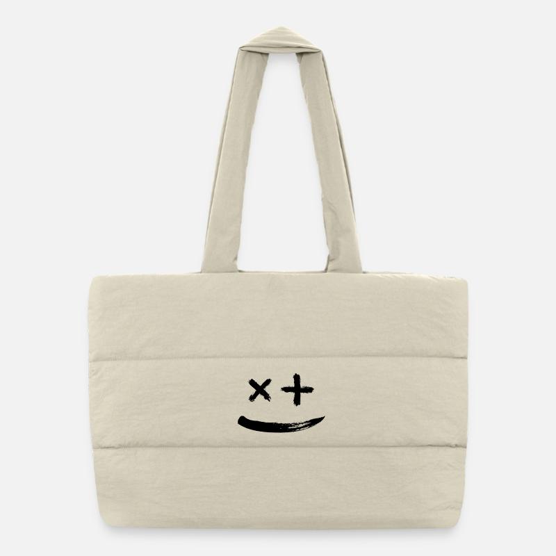 Souriez 4 vous - Sac shopping matelassé - blanc naturel