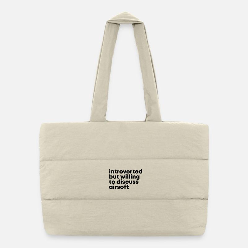 Airsoft Puffer-Einkaufstasche