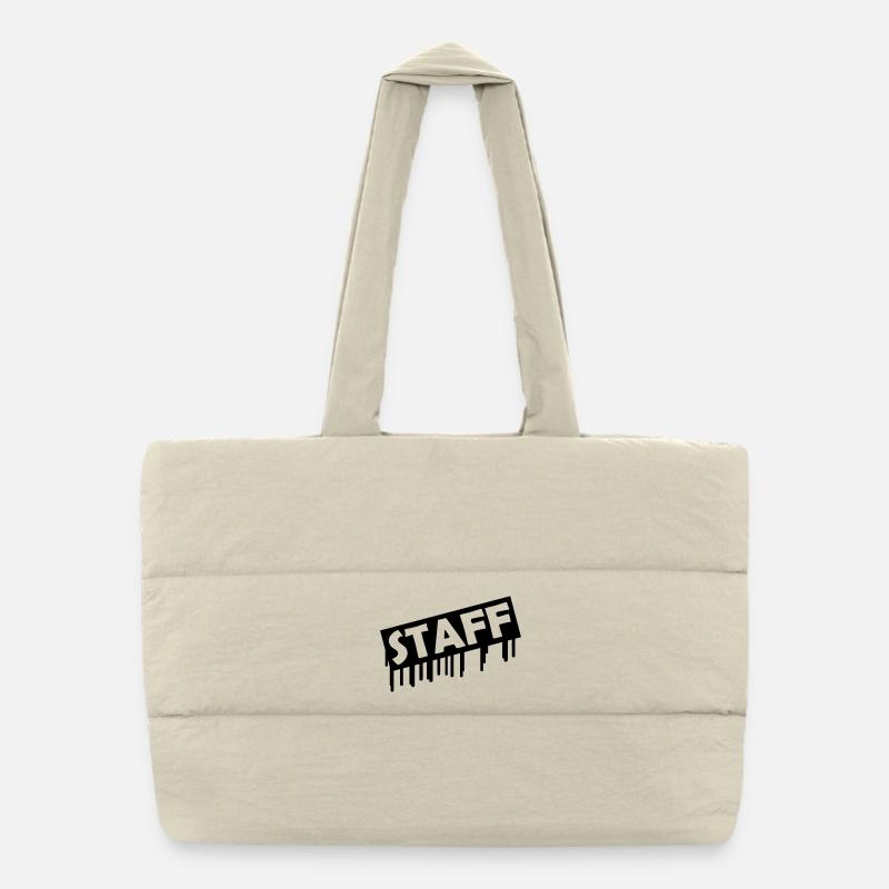 Staff Puffer Shopping Bag