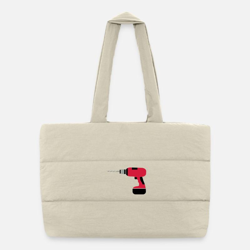 Sac shopping matelassé