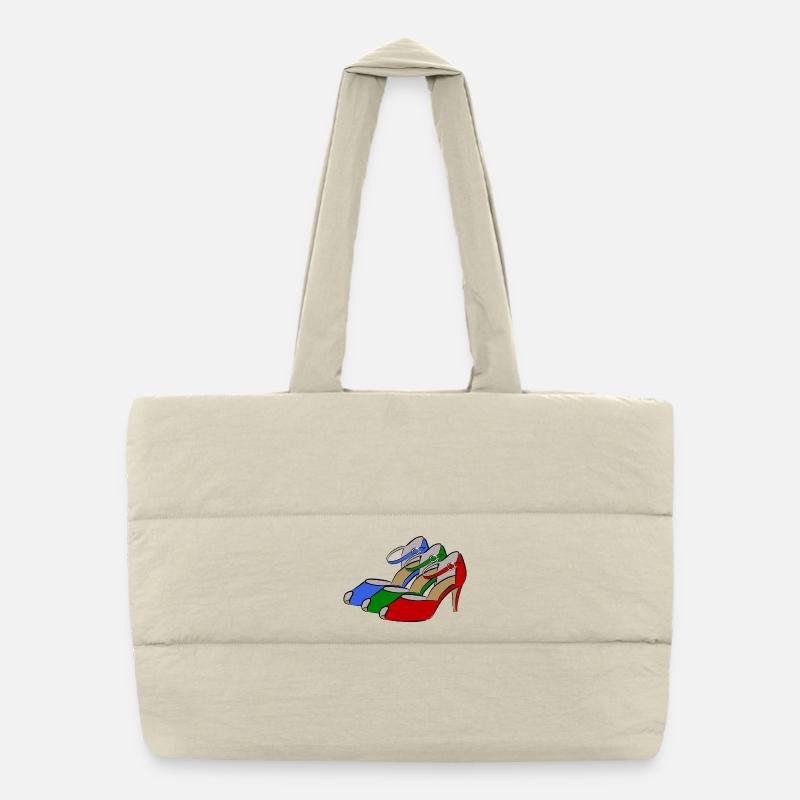 Sac shopping matelassé