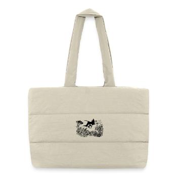 UNDER THE SEA - Puffer Shopping Bag - natural - Front