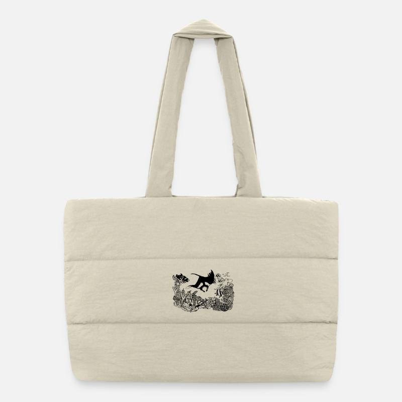 Sac shopping matelassé