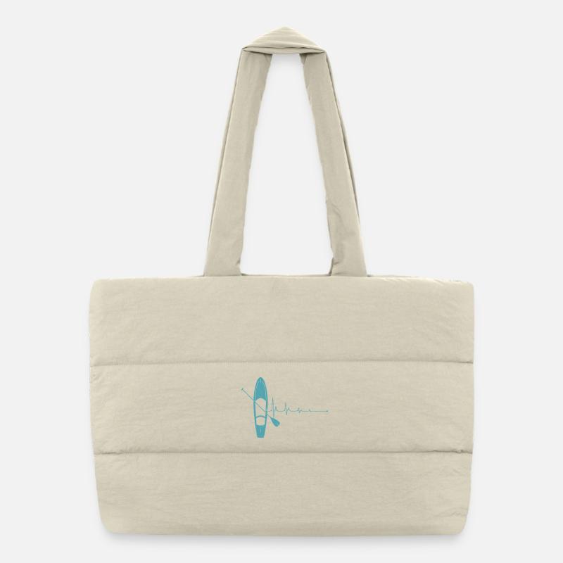 Planche à impulsions et pagaie Sac shopping matelassé