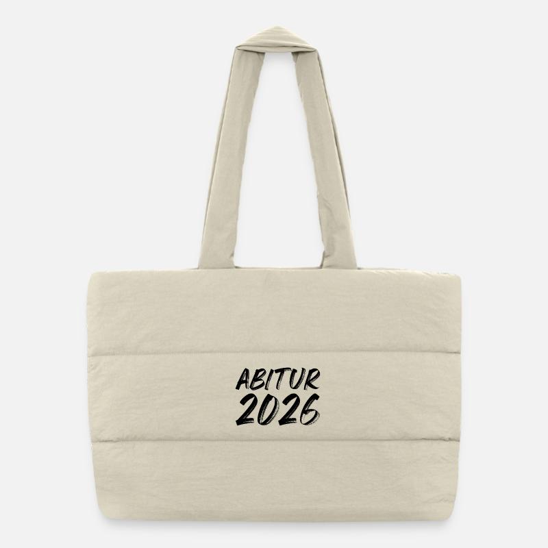 Abitur 2026 Sac shopping matelassé