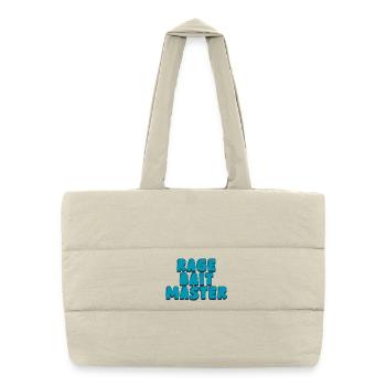 rage bait master - Puffer Shopping Bag - natural - Front