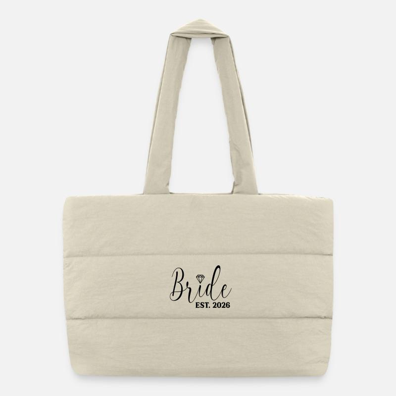 Sac shopping matelassé