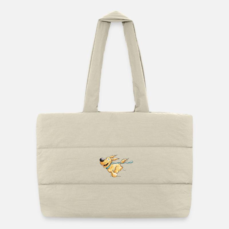 Chien courant Sac shopping matelassé