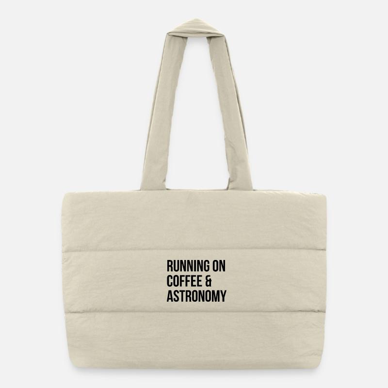 astronomie Sac shopping matelassé