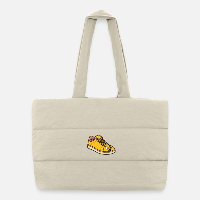 Chaussure surprise - Chaussure de dessin animé drôle Sac shopping matelassé