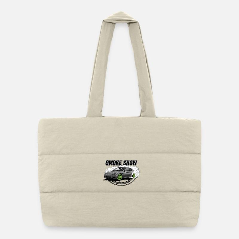 Smoke Show Puffer-Einkaufstasche