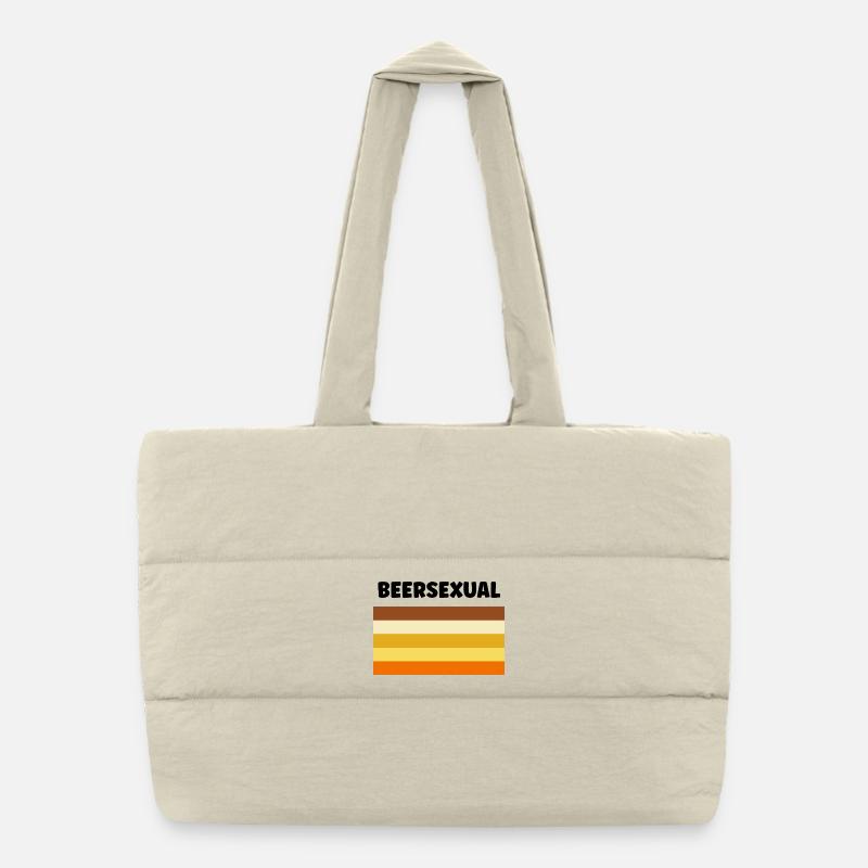 Beersexual  Sac shopping matelassé