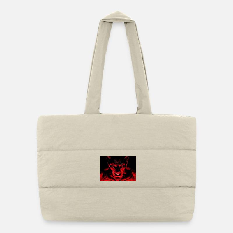 The Devil Puffer Shopping Bag