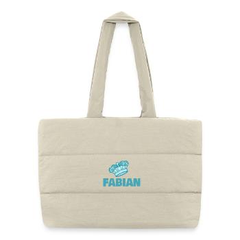 Fabian - Puffer Shopping Bag - natural - Front