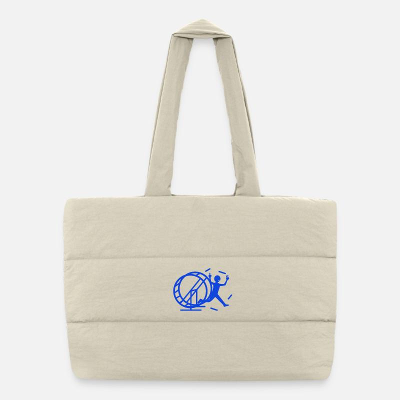 libre Sac shopping matelassé