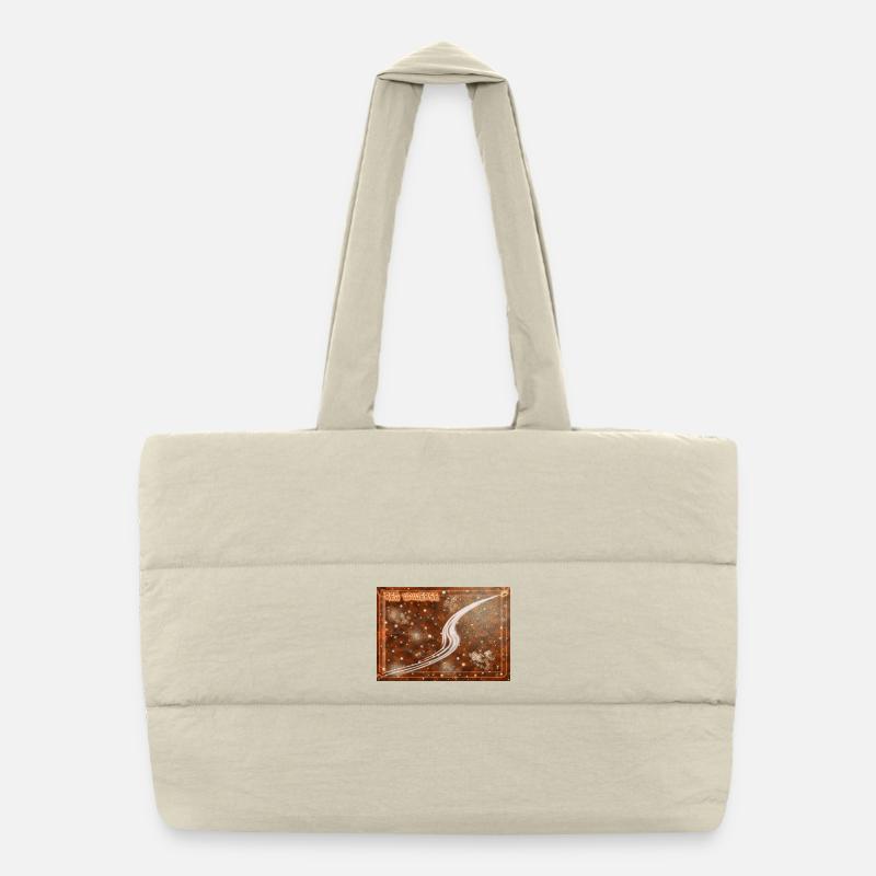 Univers Rouge Sac shopping matelassé