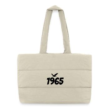 1965 Vintage Vintage Eagle Graphic - Puffer Shopping Bag - natural - Front