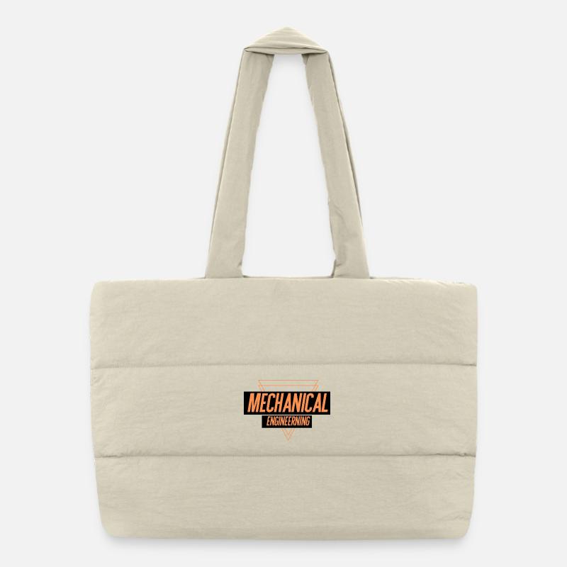 Mechanical Engineering  Puffer Shopping Bag