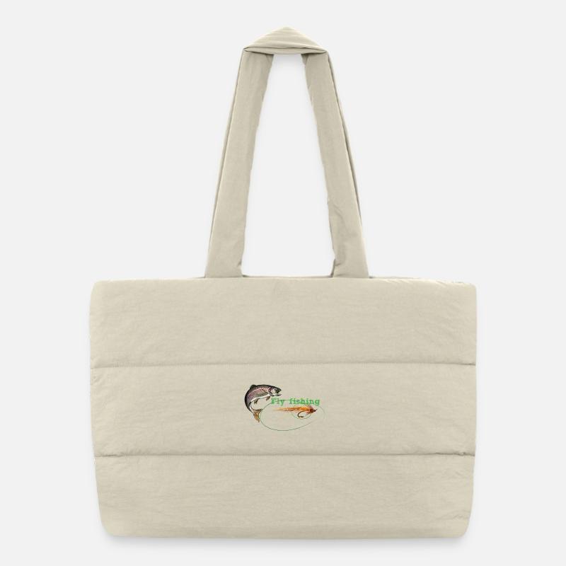 fly fishing Sac shopping matelassé