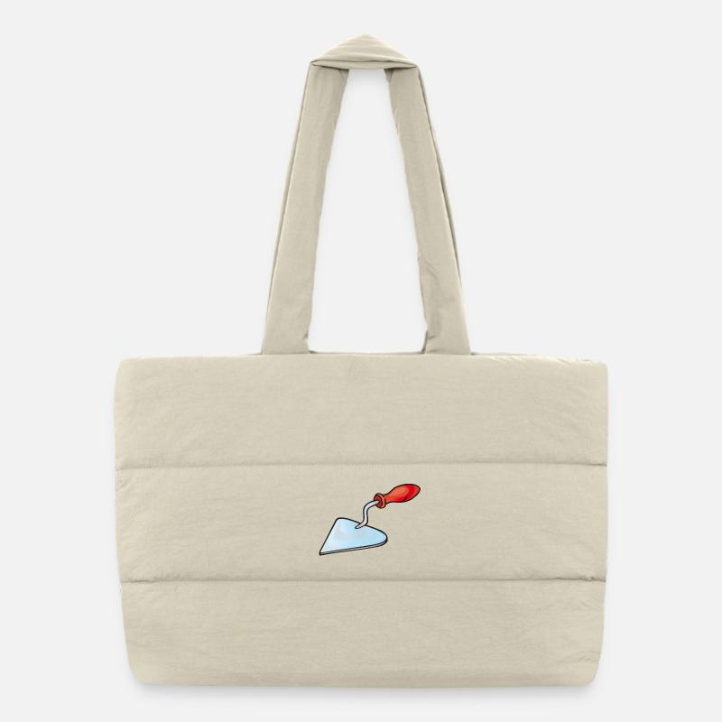 Bricklayer's trowel | Trowel Puffer Shopping Bag