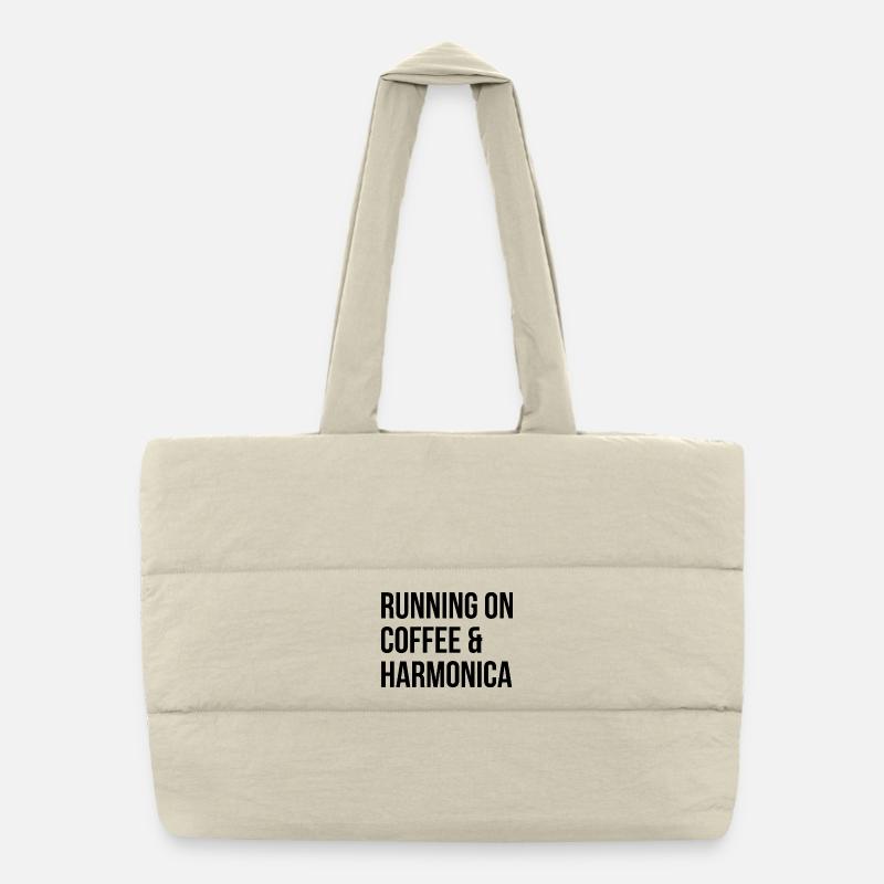 Harmonica Puffer Shopping Bag
