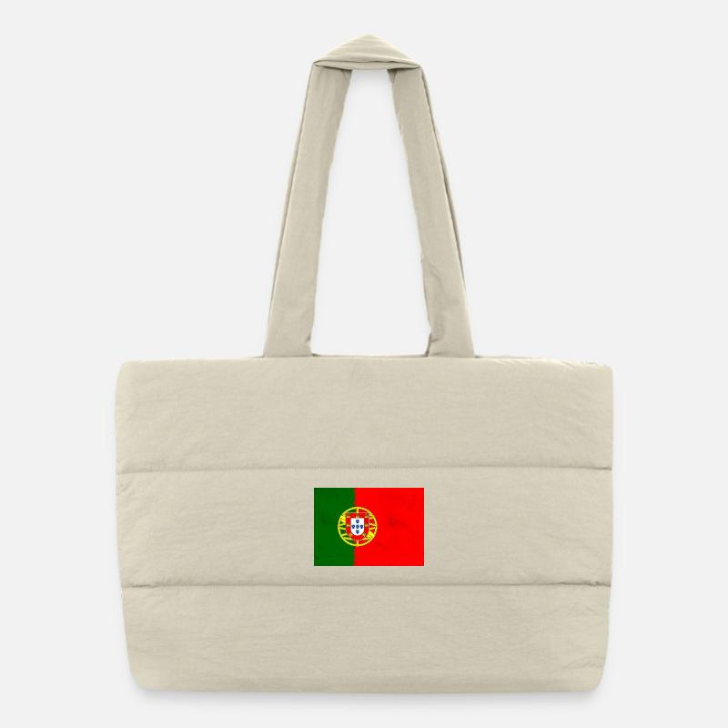 Drapeau du Portugal Sac shopping matelassé