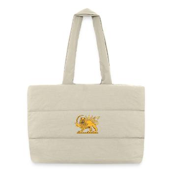 Emblème SolarLion - Sac shopping matelassé - blanc naturel - Devant