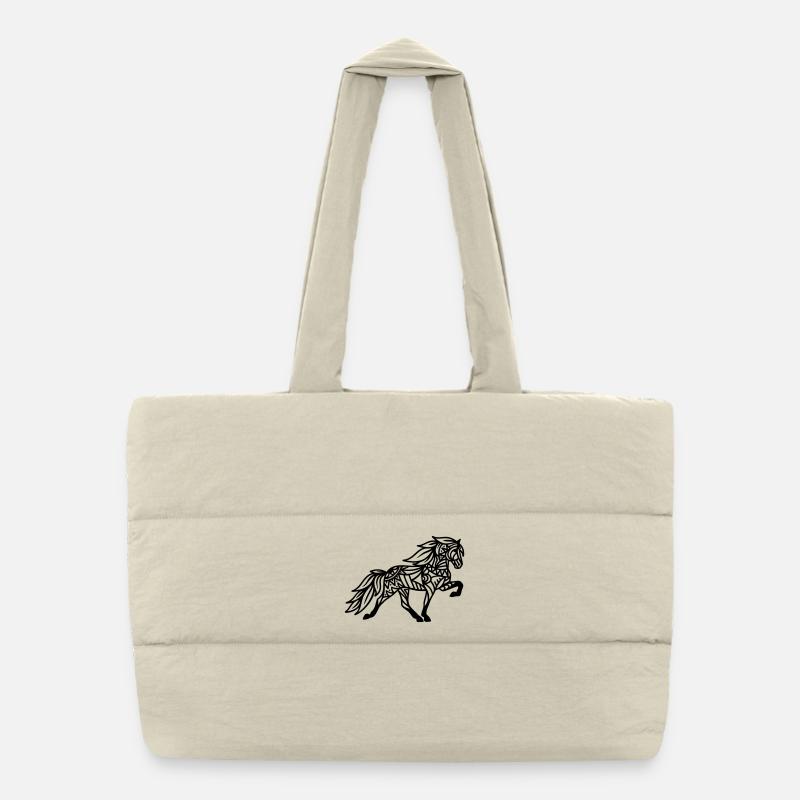 Mandala Tölter Sac shopping matelassé